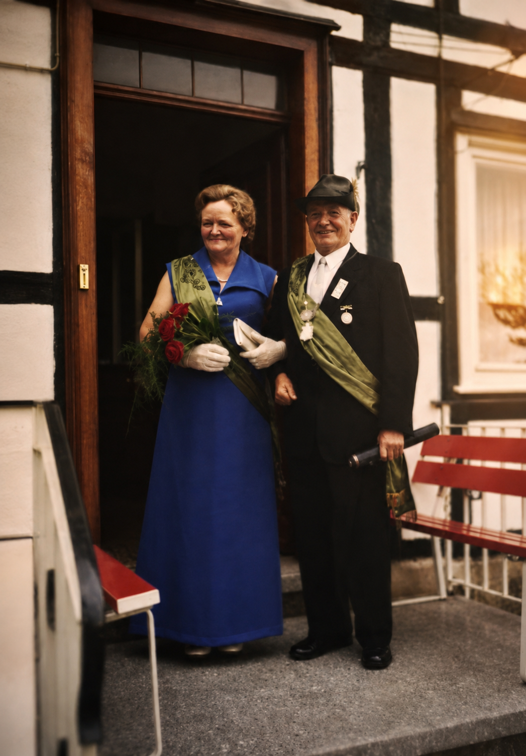 H-J. Weber (Dümpel) mit seiner 2. Frau Margret